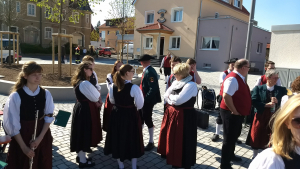 Maibaumaufstellen - Knetzgau, 30.04.2017